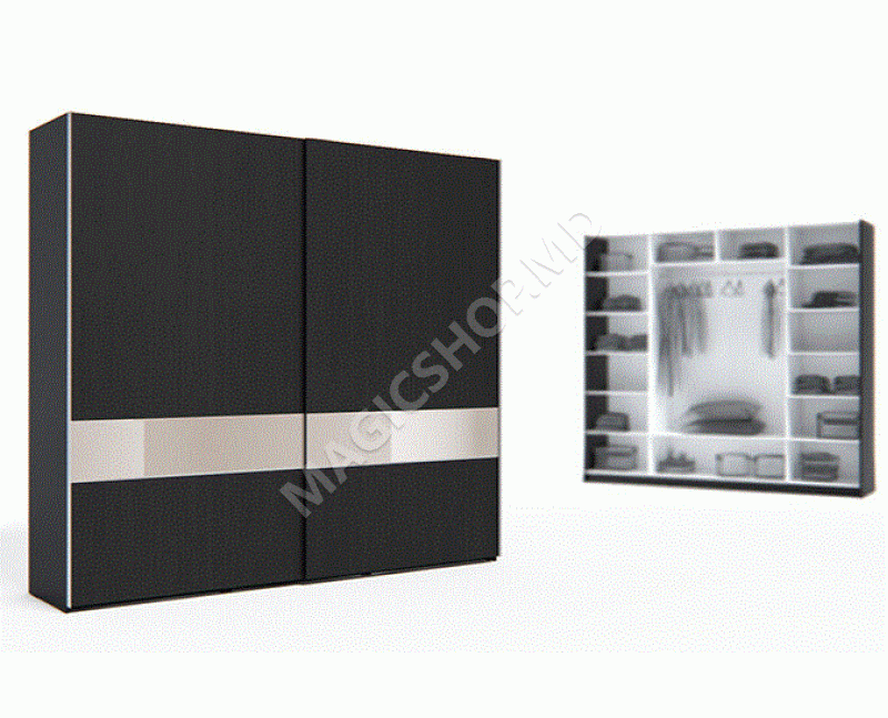 Шкаф купе Slide Indart 04 (248x60x230cm)